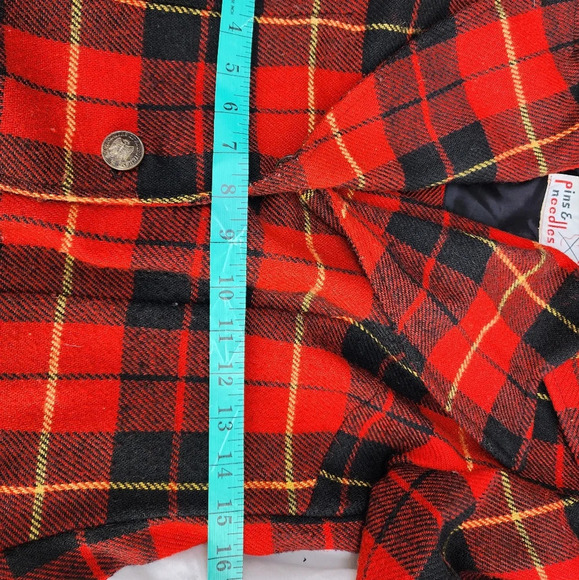 Vintage Pins and Needles plaid blazer 8-10 - Picture 4 of 10